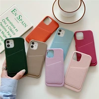 leather case for iphone 13 11 12 pro max wallet card slot holder phone cover for iphone 11 12 xr x xs max se 2020 7 8 plus cases