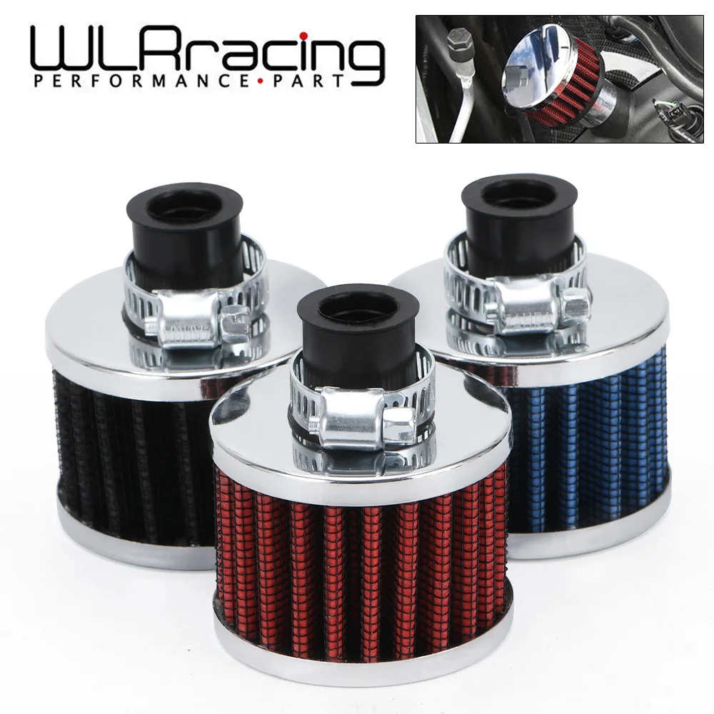 WLR RACING Универсальный сверхмощный воздушный фильтр 51*51*40 горловина: 12 мм Высокое