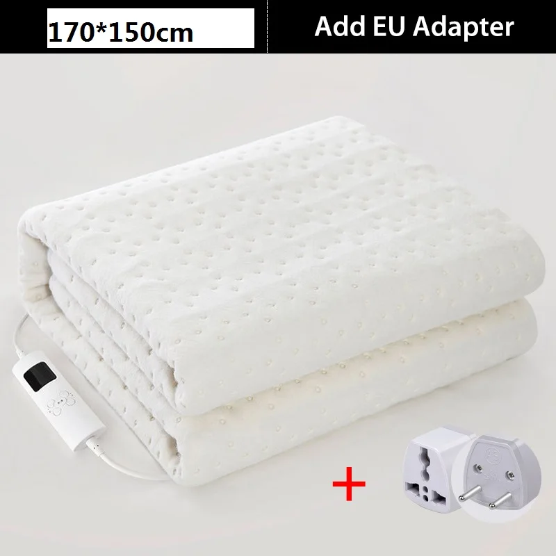 170x150 EU Adapter Xiaomi youpin, умное удаление клещей, электрическое одеяло, безопасность, синхронизация, интеллектуальный контроль температуры, удобная стирка для зимы - Color: 170x150 EU Adapter