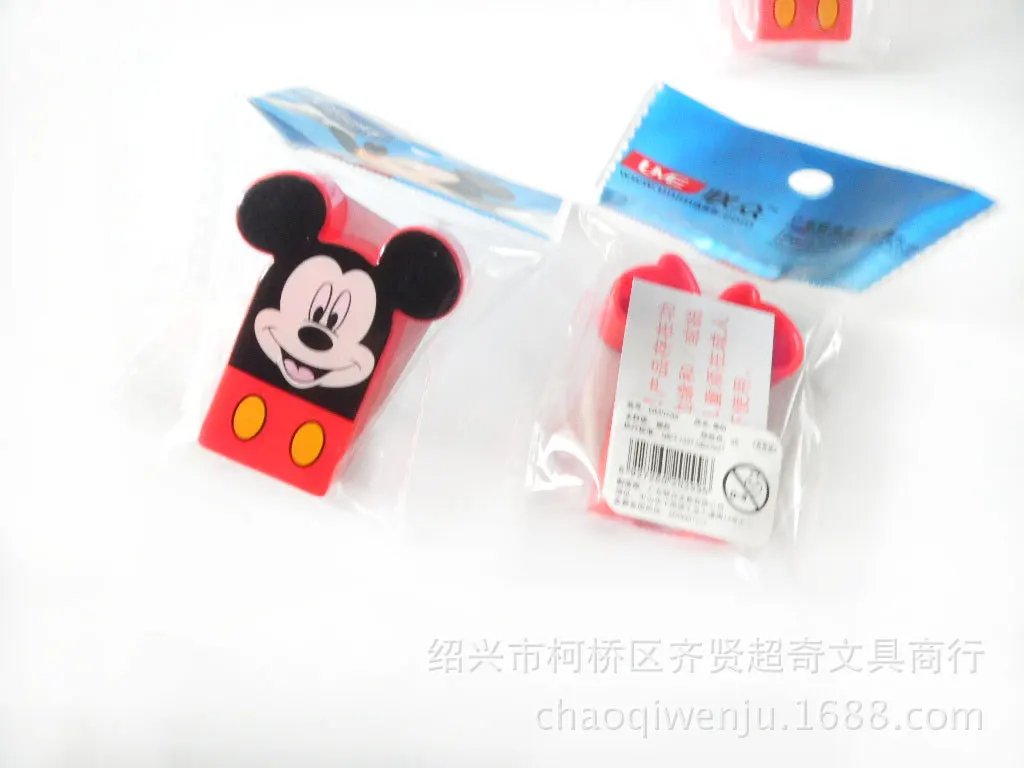 

30pcs Disney Mickey Head Cute Pencil Sharpener Cartoon Pencil Sharpener School Office Student Stationery Promotion Gift Prize