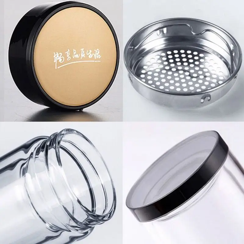 Термос бутылка Толстая двухслойная стеклянная Мужская чашка большой