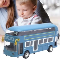 bus model simple operation kid toys 148 scale classic alloy vehicle model desktop decor kids collectible toy kid toys children