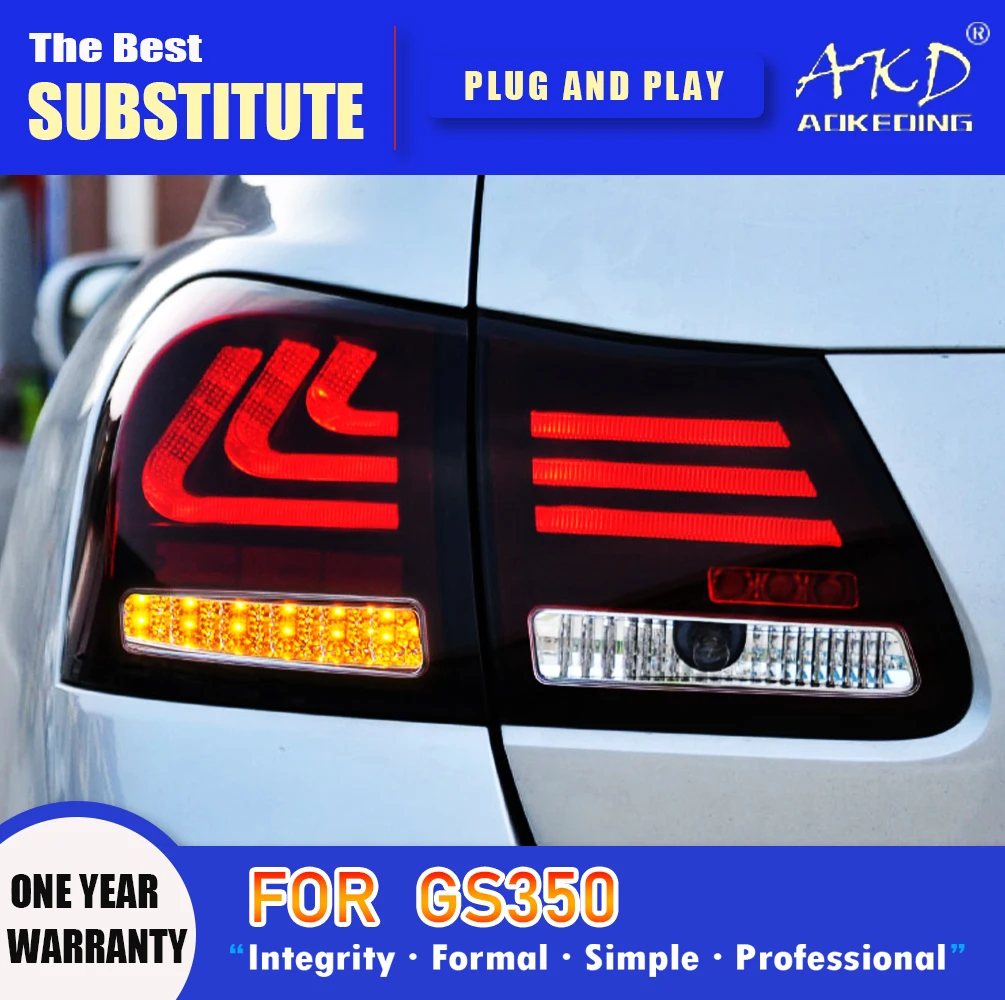 Задний фонарь AKD для Lexus GS350 светодиодный задсветильник 2004-2011 GS300 - Цена: 42853.1