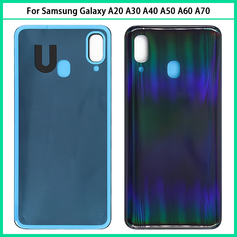For Samsung Galaxy A20 A30 A40 A50 A70 2019 Plastic Battery Back Cover A205 A305 A405 A505 A705 Rear Door Housing Case Replace | Мобильные