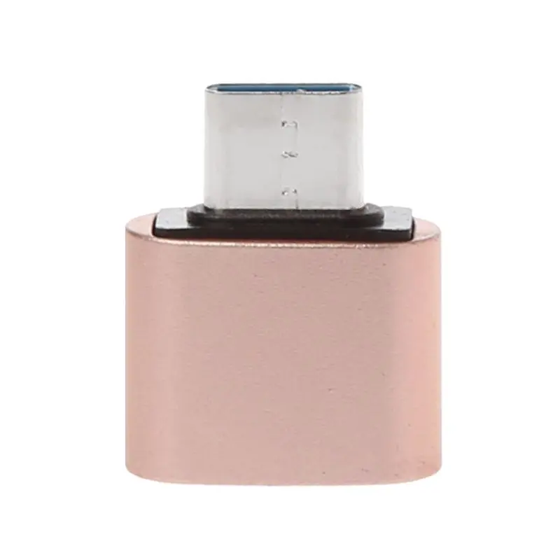 Металлический USB C 3 1 Type папа к 2 0 Женский OTG адаптер для синхронизации данных Samsung S9