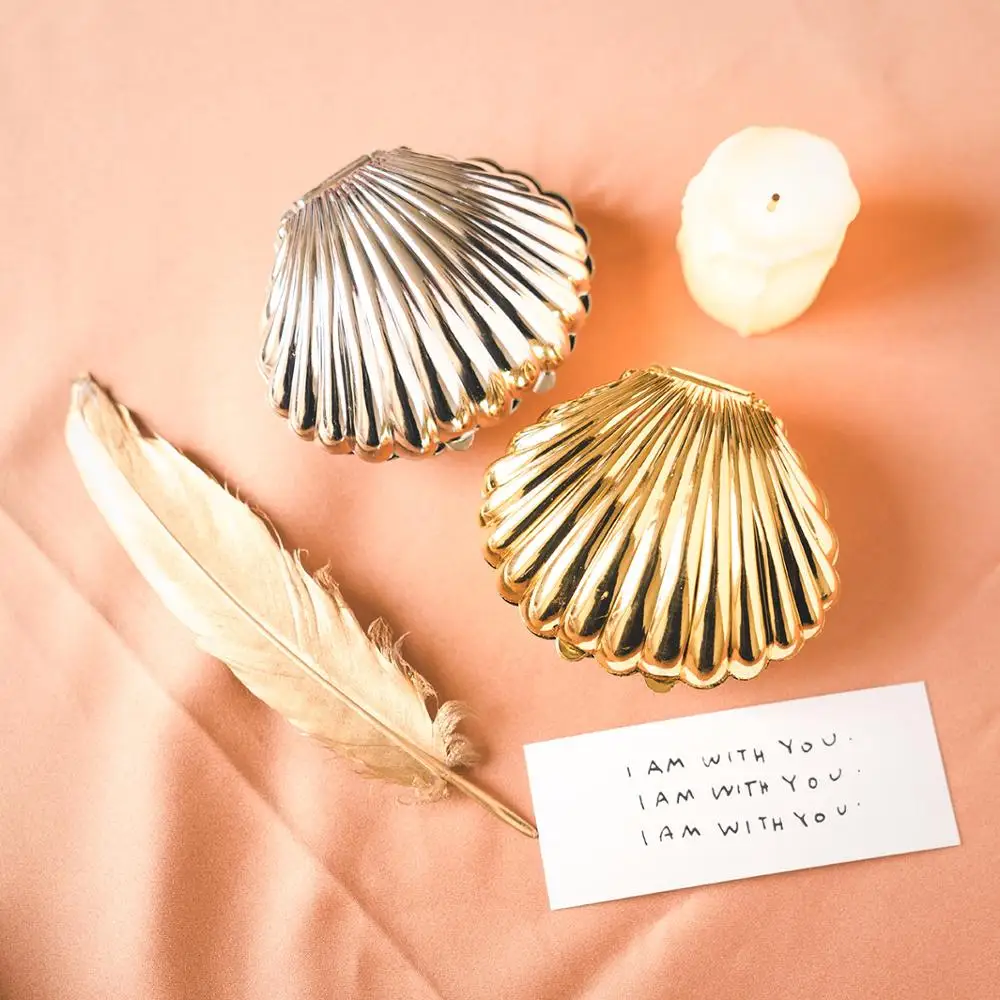 Популярные пластиковые украшения в форме ракушки|Коробки и ящики для хранения| |