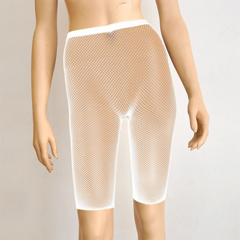 KASURE пикантные короткие колготки в сеточку для женщин летние под юбку джинсы