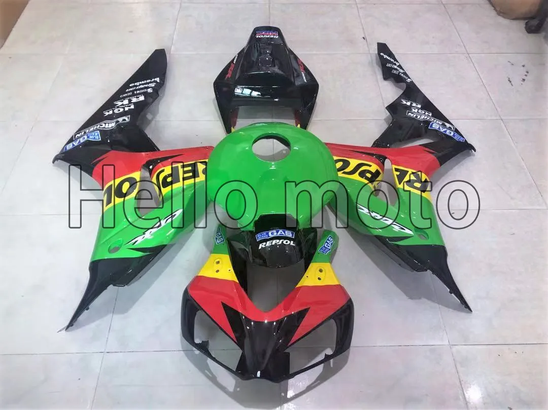 

Подходит для HONDA Fireblade CBR1000RR 2006 2007 SC57/06 CBR1000 RR Обтекатели ракушек Мотоцикла Спойлер корпус ABS литьё под давлением