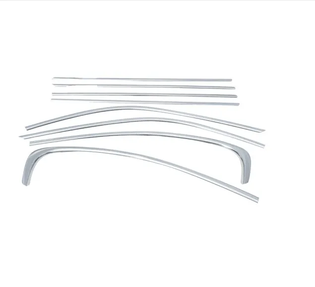 

Stainless steel window pillar posts cover trim molding garnish car sticker accessories for BMW 3 series 316i 318i 320i 330i