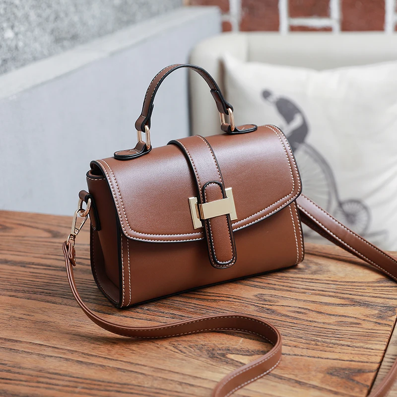 

simple fashion women bucket bag High quality leather shoulder bag luxury handbags summer style female crossbody messenger bags
