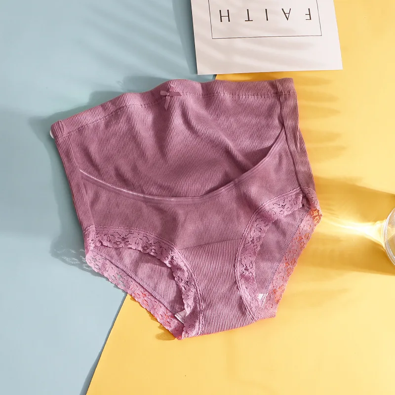 

High Waist Pregnancy Underwear Adjustable Cotton Postpartum Intimates Belly Support Soft Maternity Panties Pregnancy Clothes