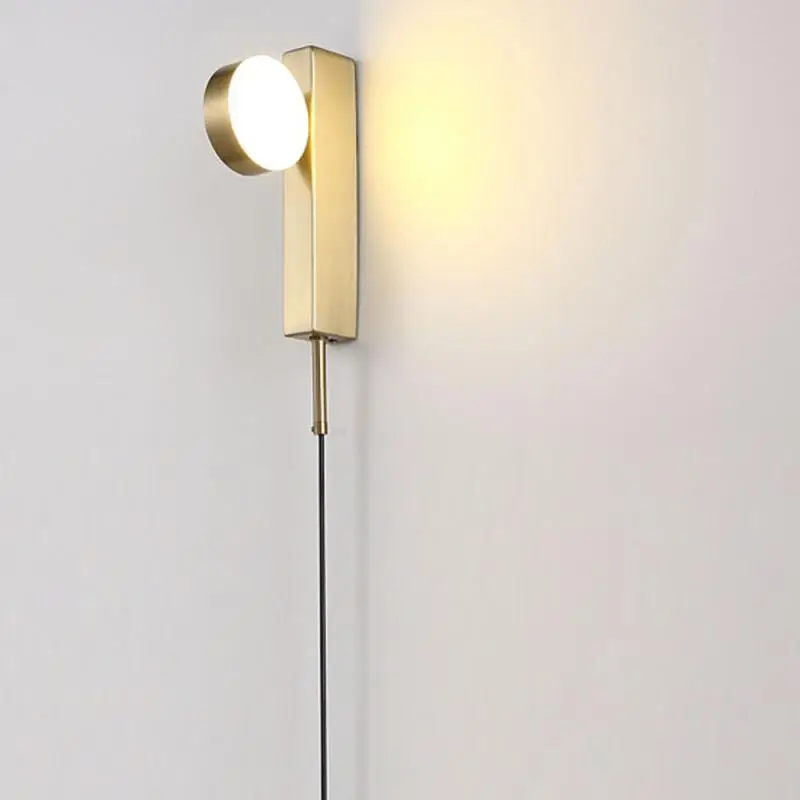 Современная светодиодная настенная лампа для спальни прикроватная настенное