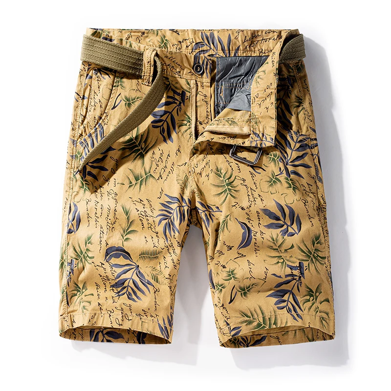 Fashion New Summer Men's Cotton Shorts Solid Casual Business Soft Thin Brand Male Beach | Мужская одежда