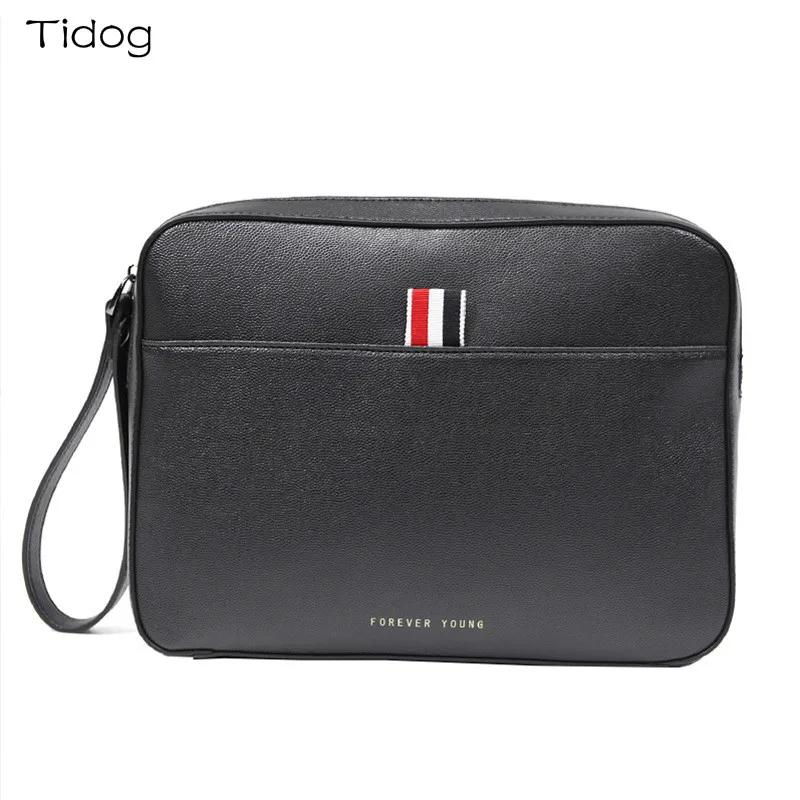 

Tidog New clip business hand bag envelope bag men's clutch bag