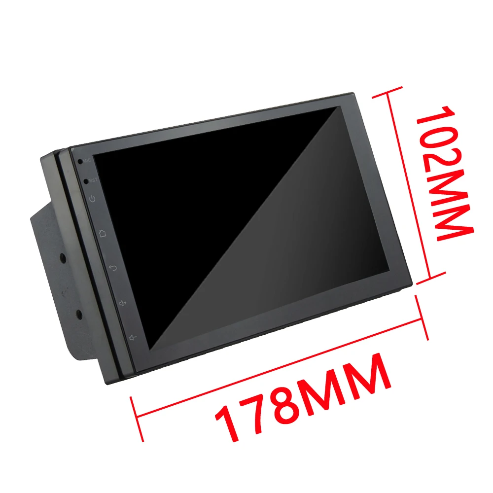 Hoxiao 2 DIN 7 дюймов Android 8,1 сенсорный экран автомобильный мультимедийный плеер Bluetooth gps WiFi навигатор FM радио плеер автомобильная камера