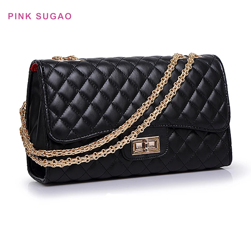 

Pink Sugao crossbody bags for women designer purses and handbags luxury handbags women bags designer chain bag famous style new