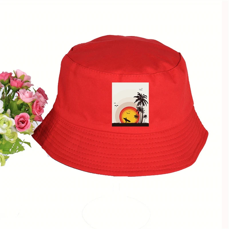 Панама с принтом для идеальной погоды шапка высокого качества Летняя Спортивная