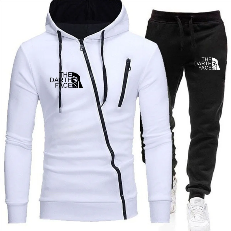 

Men's Sportswear Mesh SpotHooded 2021 New Hot Sale Sportswear Spring Clothing Streetwear Hip-Hop Two-Piece Suit S-3XL