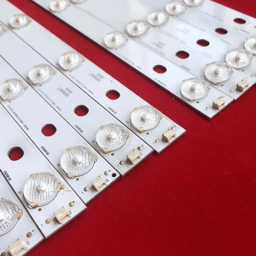 

10 teile, 7 (6V) 516 streifen hintergrundbeleuchtung fr 50C380 JS-LB-D-JP50S8-071CBAC 30806A E50S8100 PC62926B b