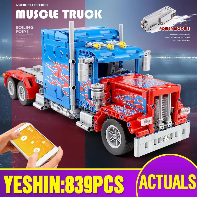 Электрическая серия тяжелый грузовик-контейнер 389 с мотором собранный