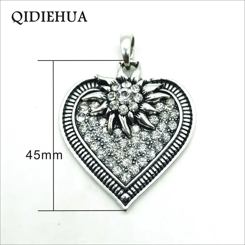 Тибетское посеребрённое ожерелье стразы 9 цветов | Украшения и аксессуары