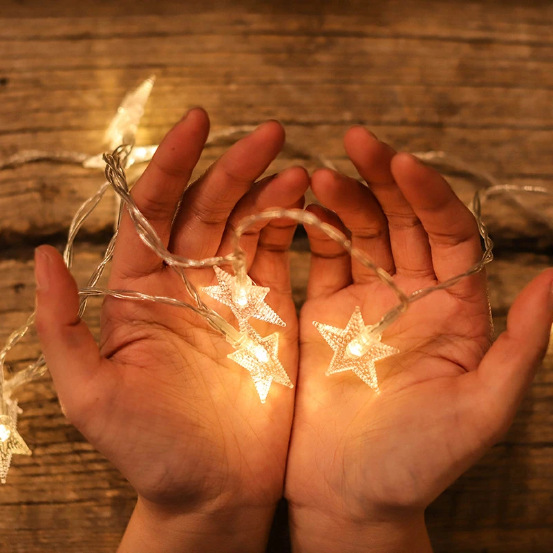 1/3/6m Led String Lights Christmas Garland Decorations for Home New Year Adornos De Navidad 2021 Decor Natal Noel | Дом и сад