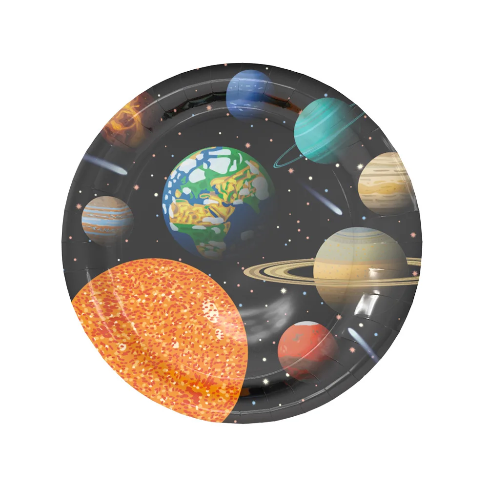 Набор украшений планеты для дня рождения товары вечеринки украшение детская