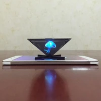 projector detachable educational mini pyramid shaped hologram mobile projector for kids