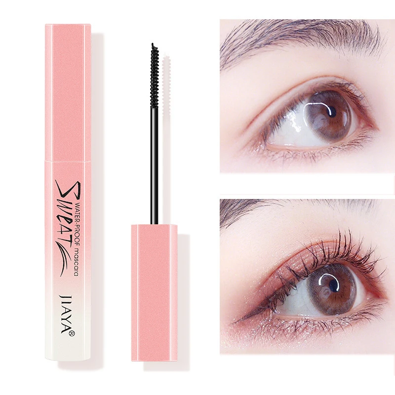 

Black Mascara Eyelashes Mascara 4D Silky Eyelashes Lengthening Growth Fluid Makeup Waterproof Mascara Volume Eye Cosmetics