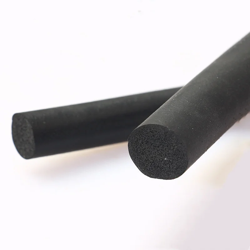 Уплотнительная лента EPDM из резины и пены круглая твердая губчатая высокой