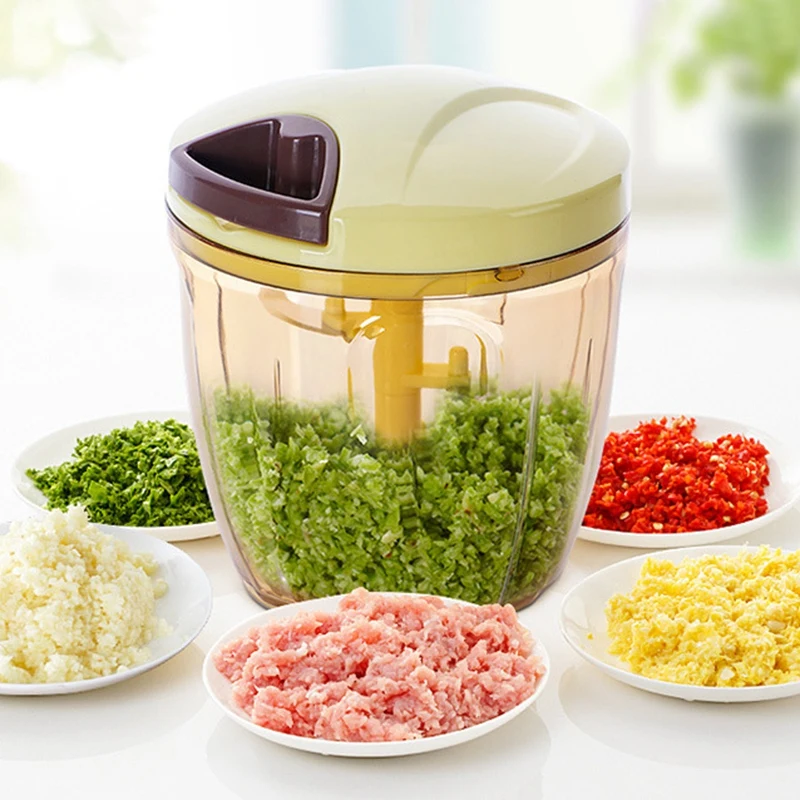 900 мл ручная мясорубка Многофункциональный кухонный комбайн для мяса фрукты