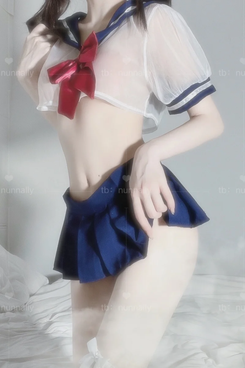 

Lolita Sexy Cosplay Costumes School Girl Erotic Hot Perspective Lingerie Underwear Set Cute Kawaii Student Uniform for Women