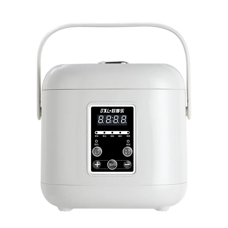 

Digital Rice Cooker Timer Function Mini Electric Cooking Machine Non-stick Soup Maker 2L Smart Rice Cooker 220V Household