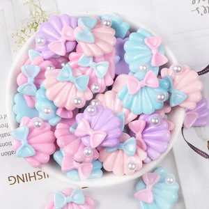 10 шт. аксессуары для перламутровой оболочки, супер светильник, глина, поставки слаймов, крем, клей, воздушная сухая глина, сделай сам, украшения, полимерные материалы, игрушки