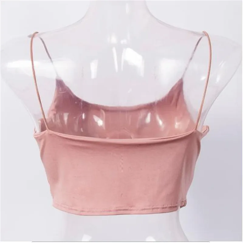 2019 модная женская майка бюстье бюстгальтер жилет женский укороченный топ