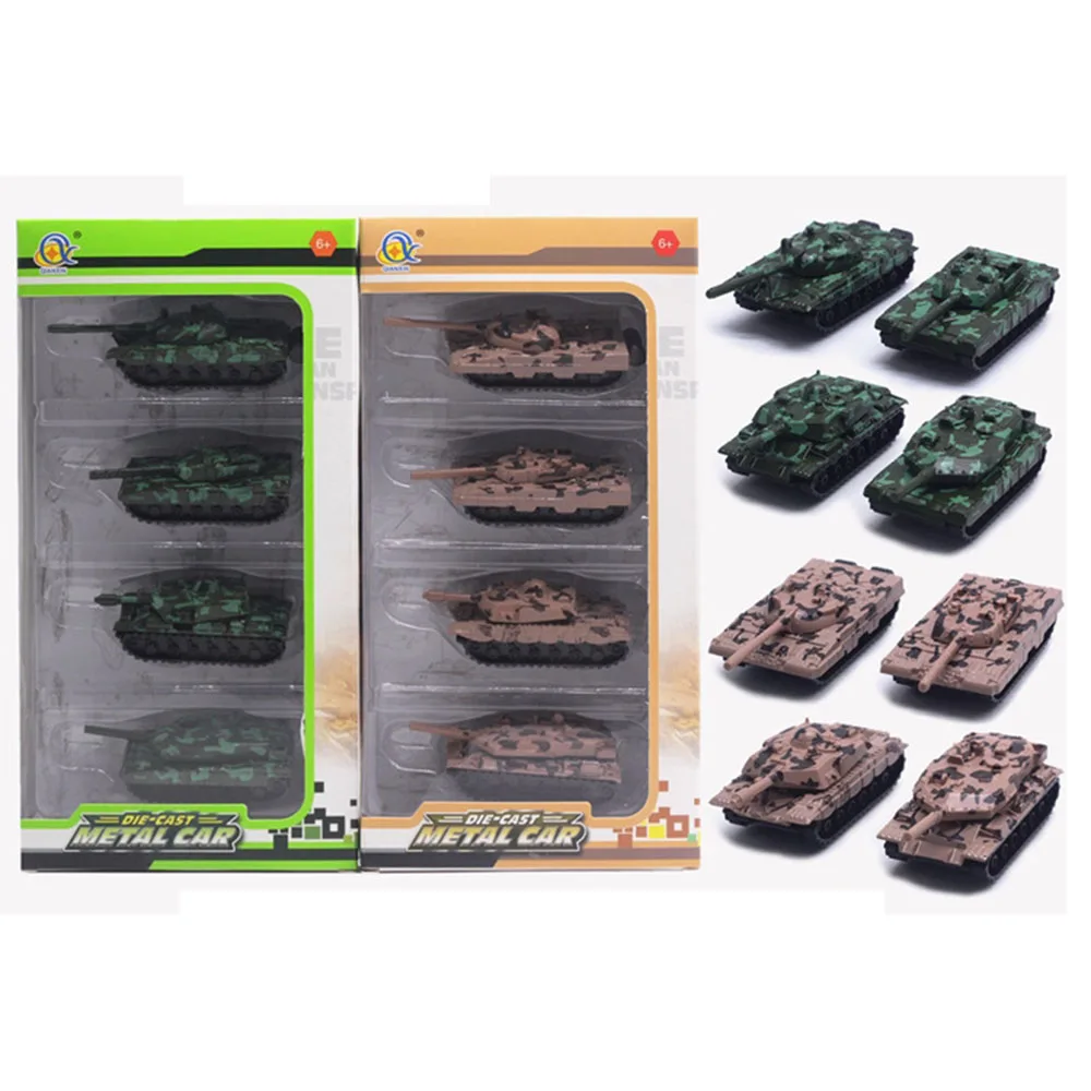 Модель военного автомобиля тактическая из сплава Военный танк для катания на