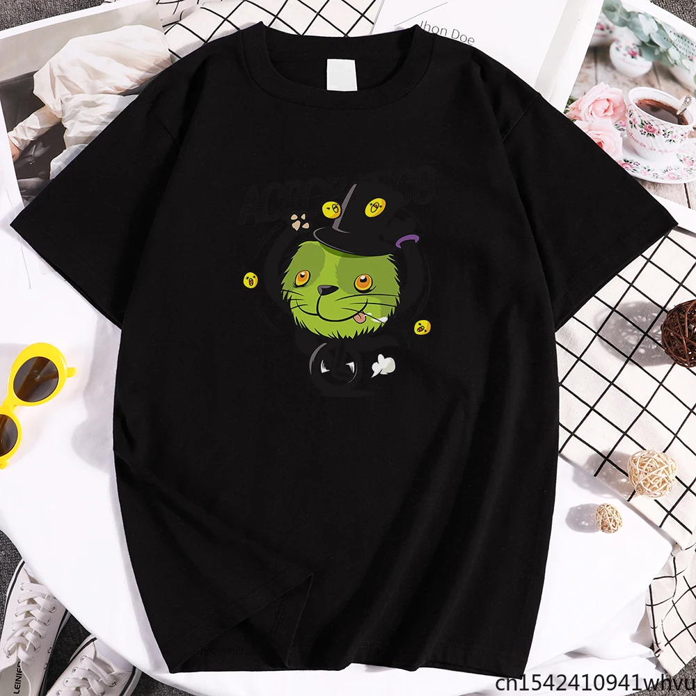 

Circus Magician Funny Printing Women T-shirts Hip Hop Casual Hip Hop Big Size Short Sleeved Anime Loose