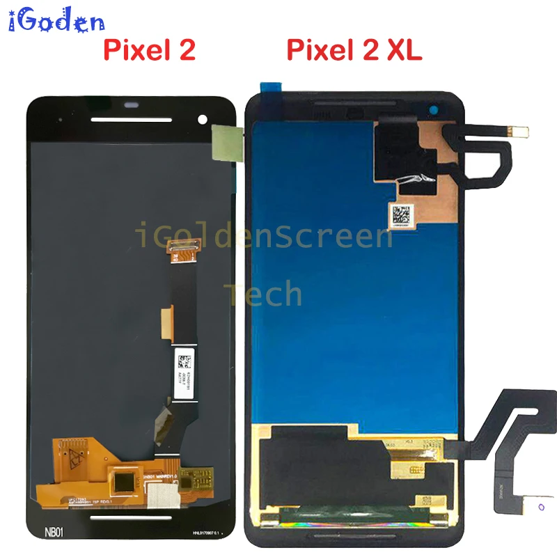 100% протестирован для HTC Google Pixel 2 XL ЖК дисплей кодирующий преобразователь