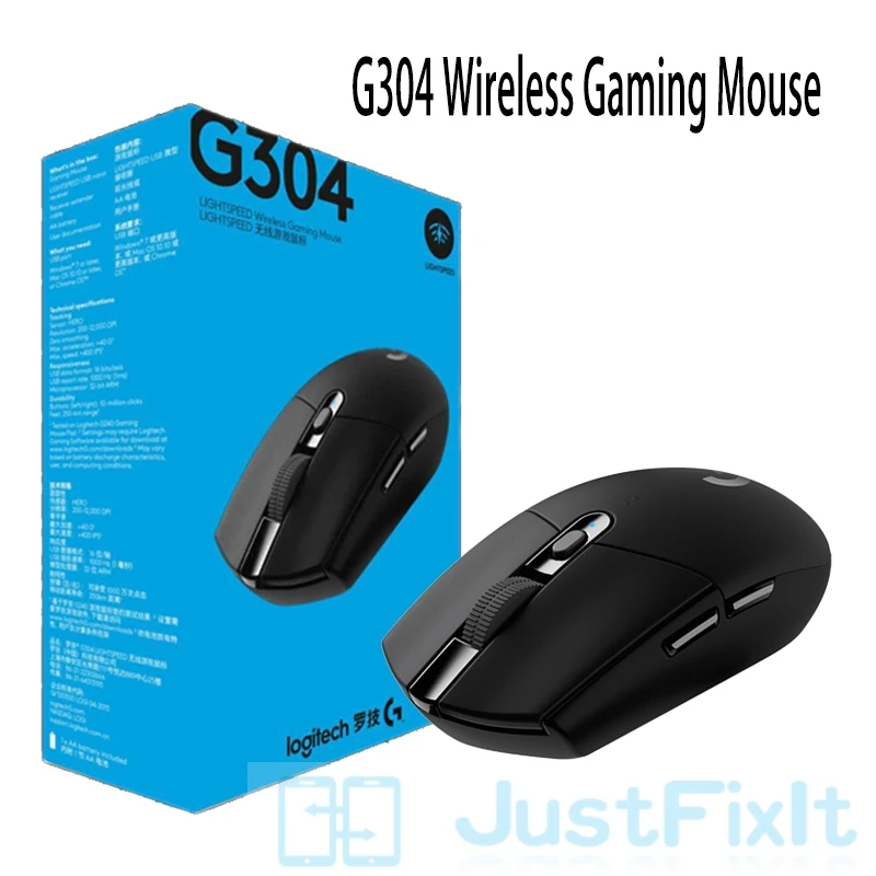 Original Logitech GPRO G502 G903 G703 G304 Wireless Gaming Mouse HERO G402 G300S G102 Laptop Watch Pioneer Mouse