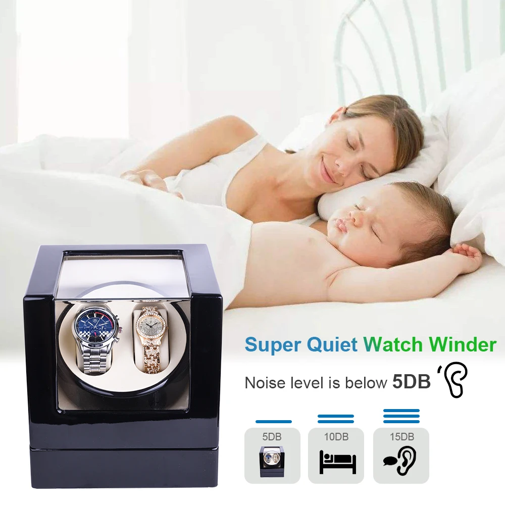 Watch Winder for 2 Automatic Watches | Наручные часы