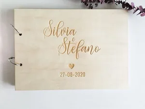 Свадебная Гостевая книга на заказ, деревянная Свадебная Гостевая книга с гравировкой в деревенском стиле, свадебный альбом