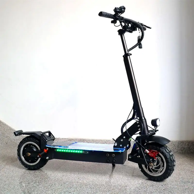 

ZAPCOOL 2021 2 wheel dual motor high speed Electric Scooter 60v5600w Electric Kick Scooter with 11inch big fat wheel kick bike