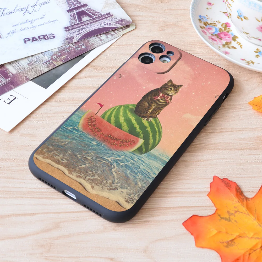 

For iPhone Young Leonardo Dicaprio Collage Print Soft Matt Apple iPhone Case