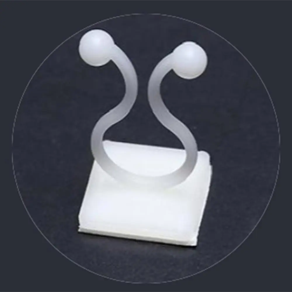 

10PCS Garden Greenhouse Vegetable Plant Support Clip Durable Vine Plant Climbing Wall Fixer invisible Wall Rattan Clamp Clip