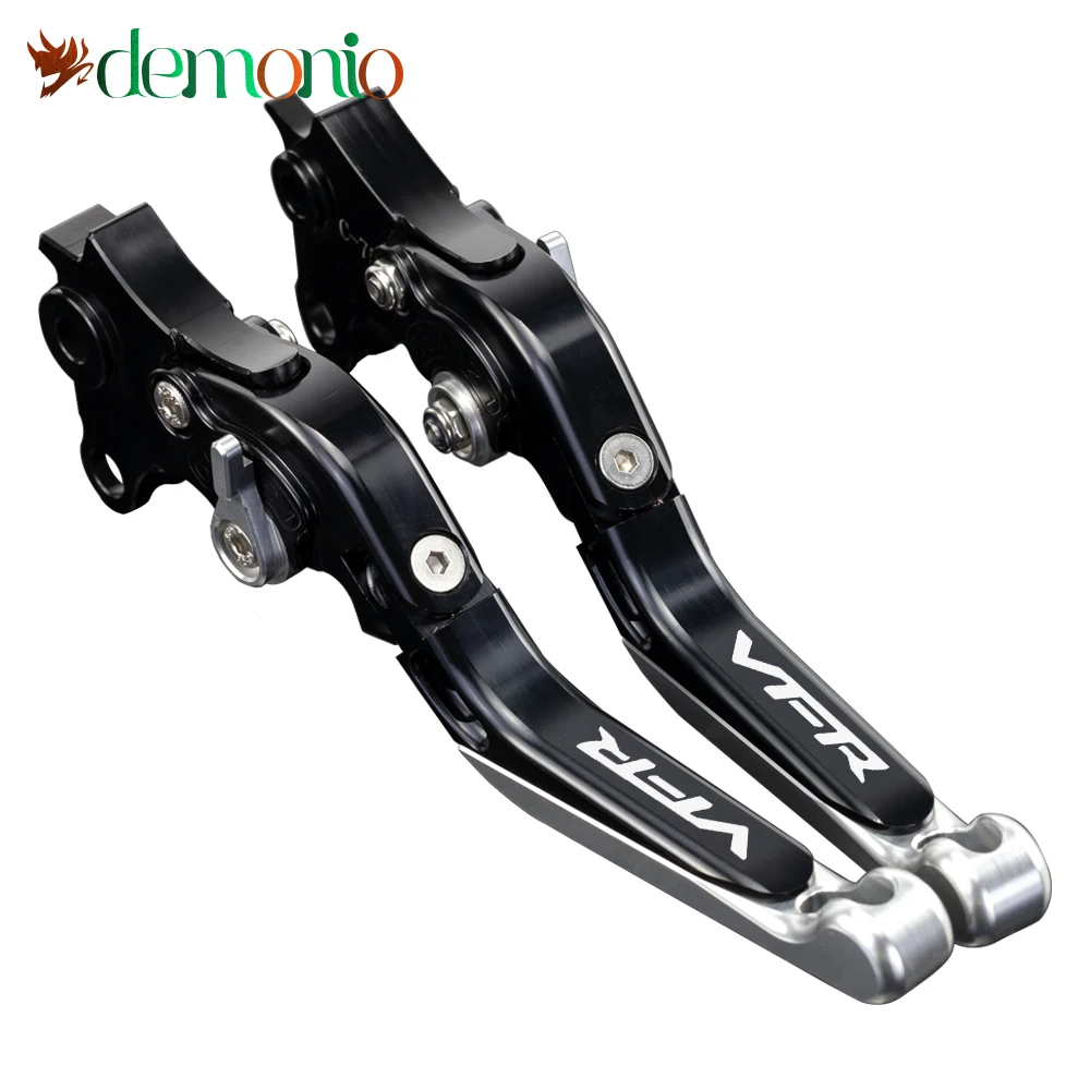 

Motorcycle Folding Extendable Adjustable Brake Clutch Levers with logo For Honda VFR1200/F 2010-2014 VFR 1200 F 2013 2012 2011