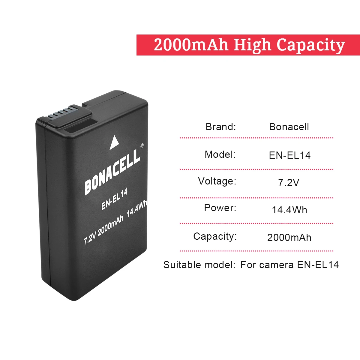 2000mah en el14 en el14a enel14 battery for nikon d3100 d3200 d3300 d3400 d3500 d5600 d5100 d5200 p7000lcd battery charger free global shipping