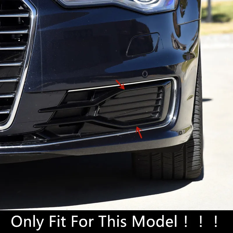 Полоски для передней противотуманной фары стайлинга автомобиля декоративная