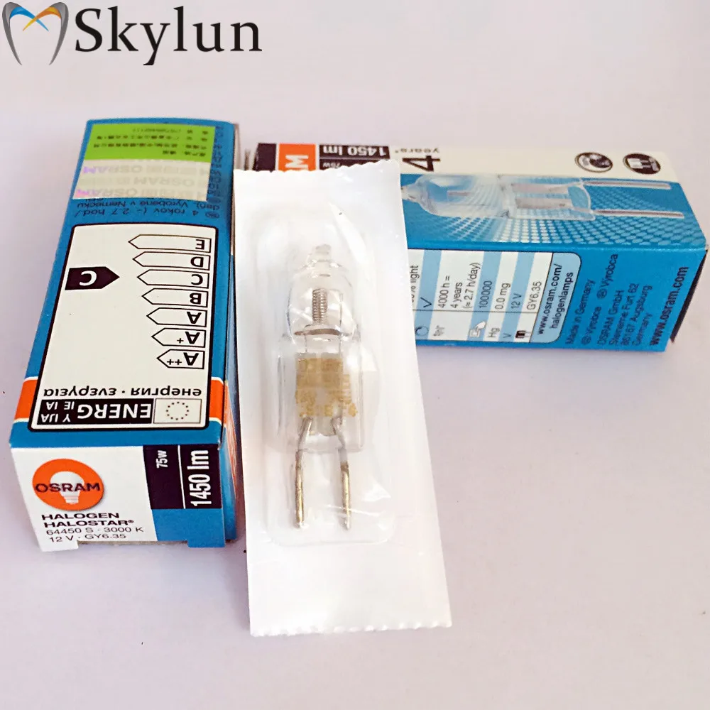 

5PCS Dental Chair Shadowless Lamp Bulb Oral Light cold light bulb 12V50W halogen bulb spotlight bulbs dental materials SL1017