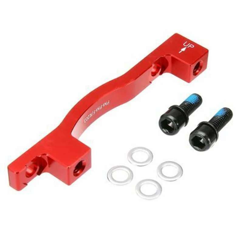 Bike Disc Brake Caliper Mount Adapter Front 160mm 180mm 203mm Rear 140mm Post Bicycle Part Accessories | Спорт и развлечения