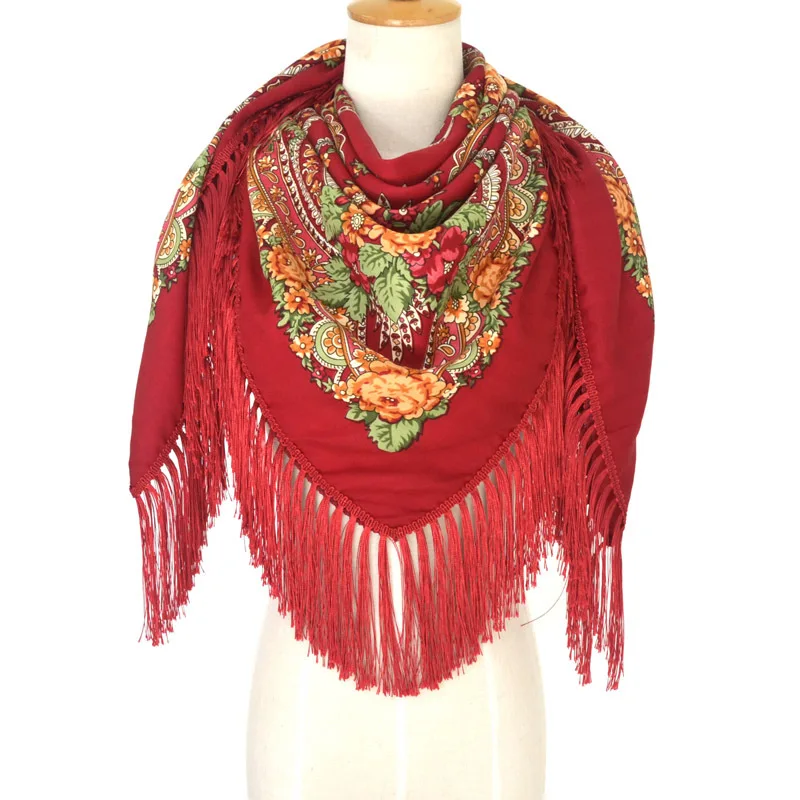 Горячая новинка 2019 женский шарф большого размера в русском национальном стиле с